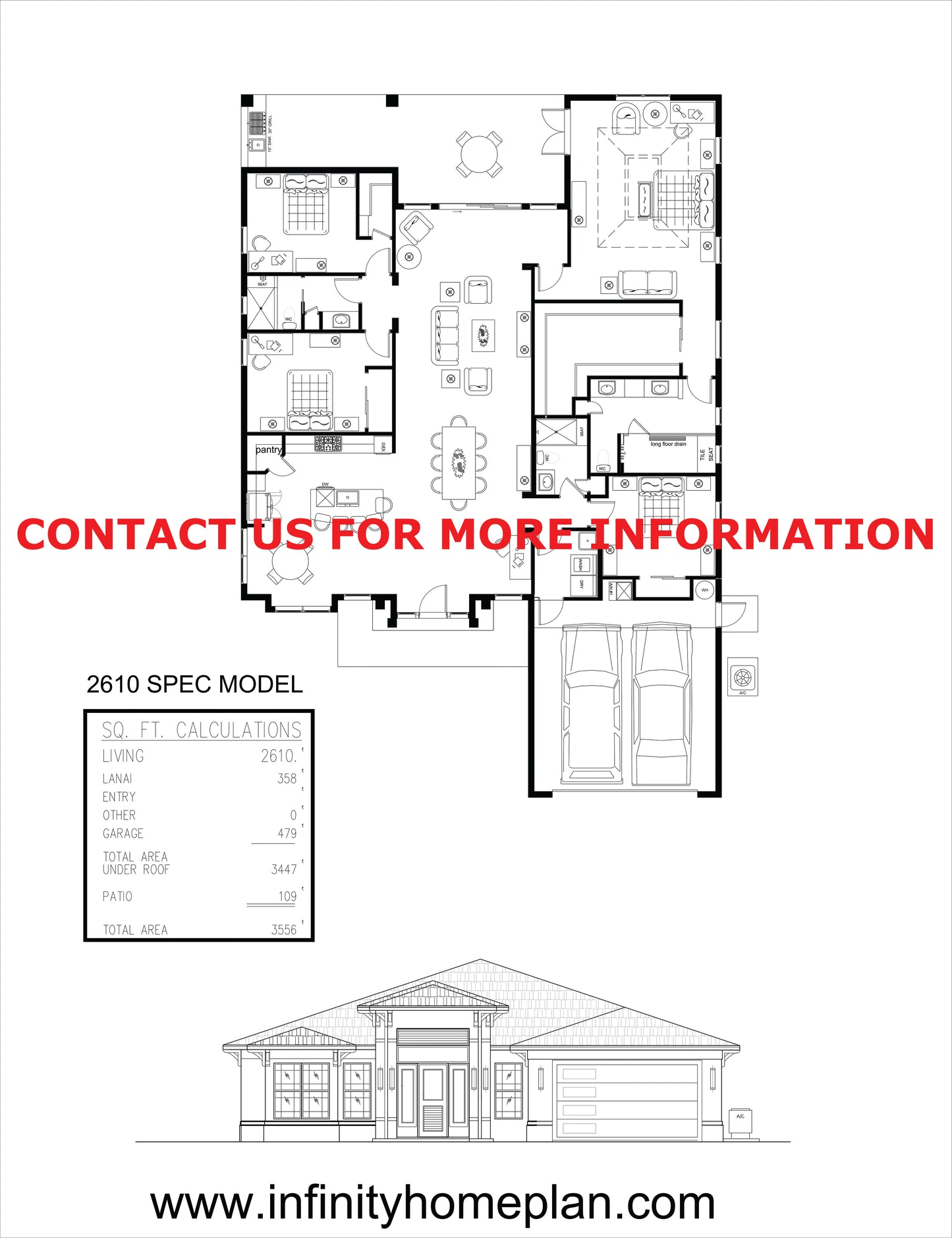 2610 Square Foot Spec