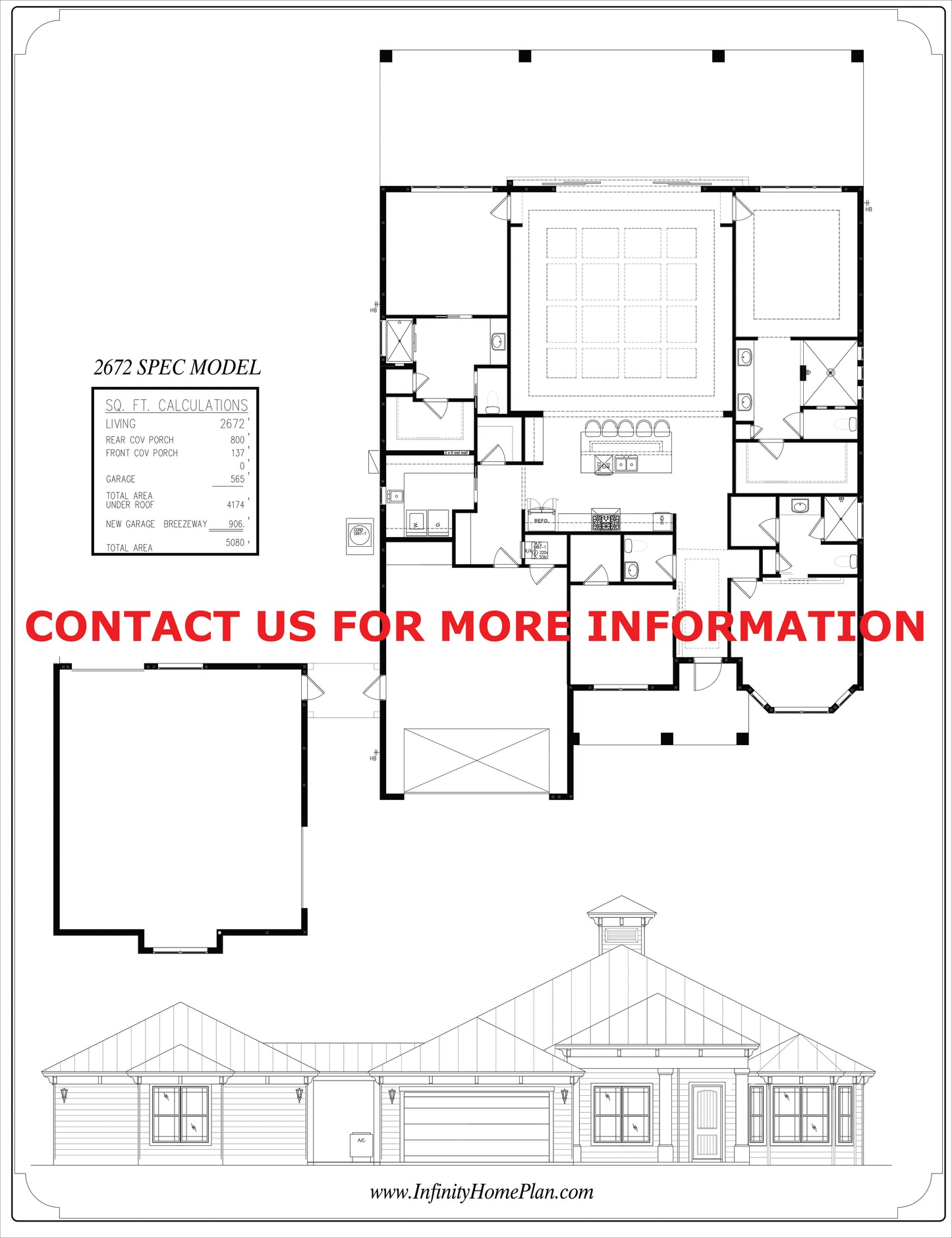 2672 Square Foot Spec