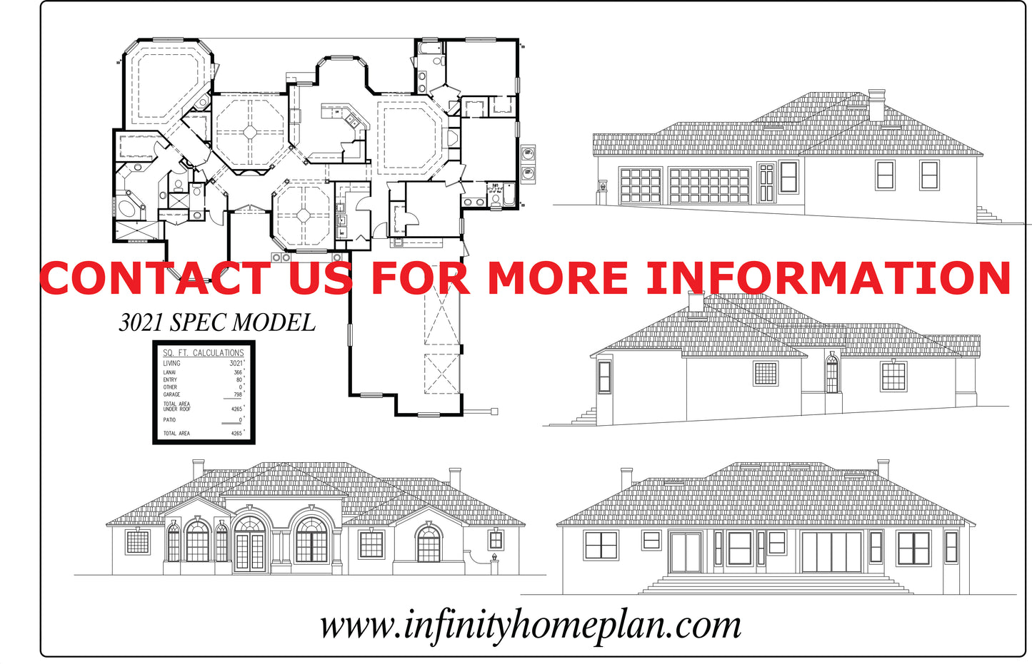 3021 Square Foot Spec