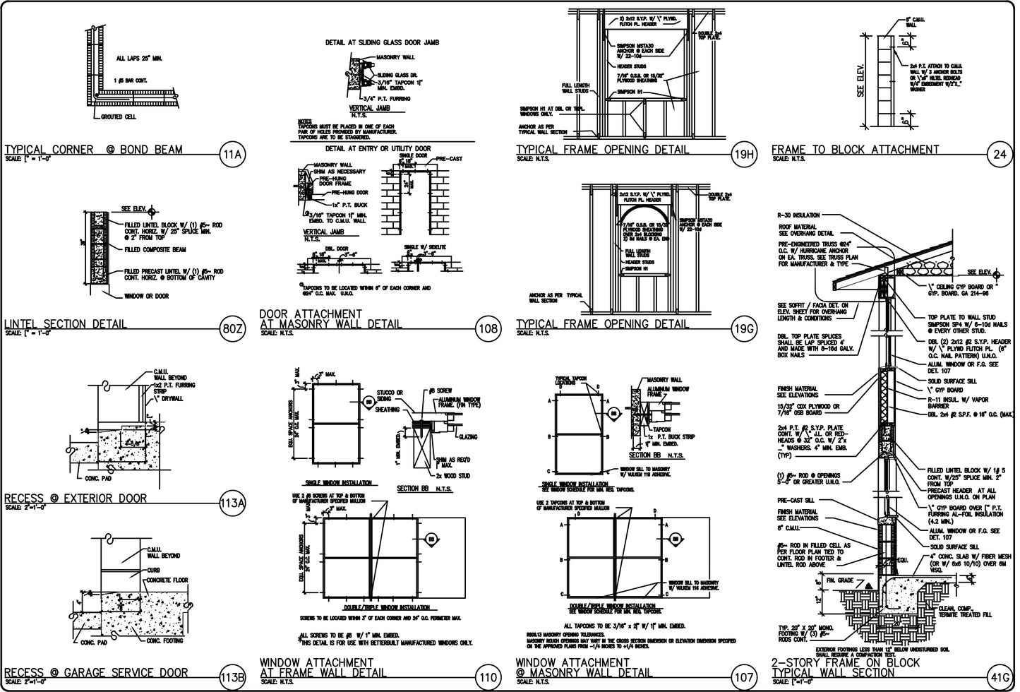 AutoCAD 2-Story Details