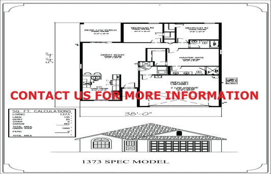 1373 Square Foot Spec