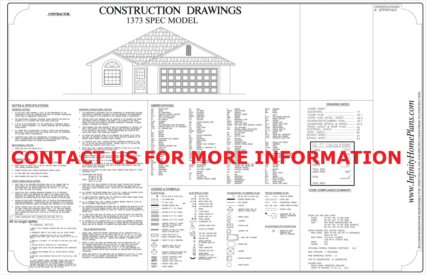 1373 Square Foot Spec