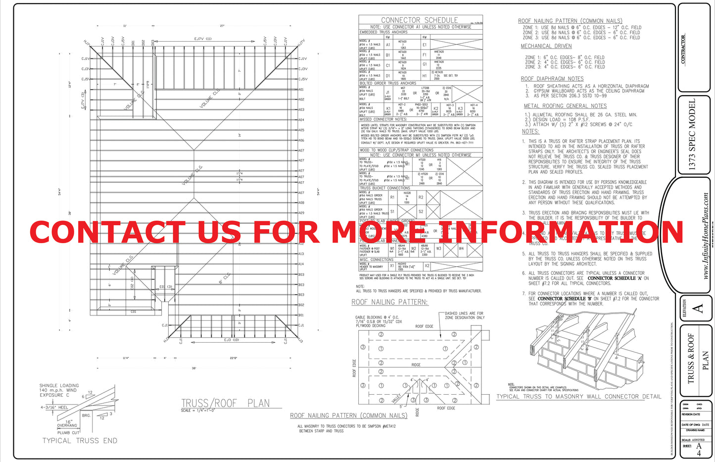 1373 Square Foot Spec