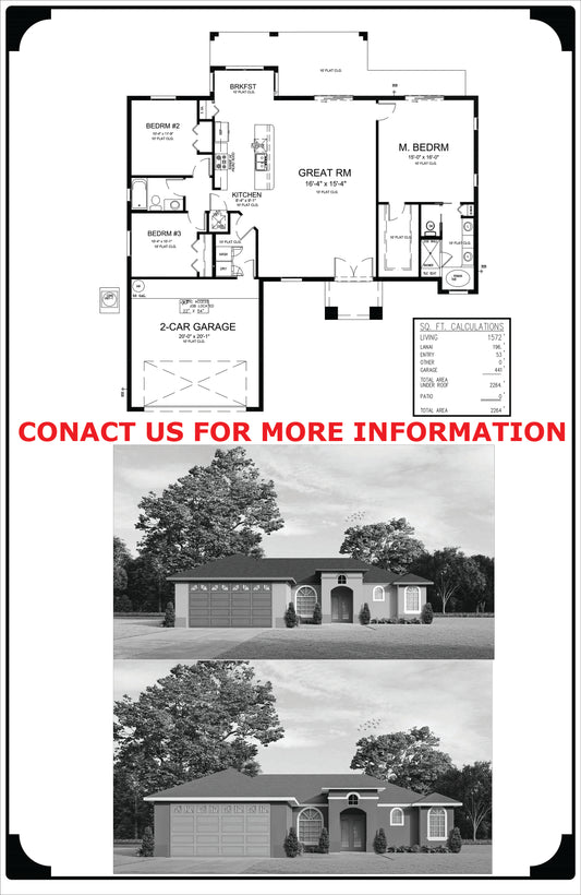 1572 Square Foot Spec