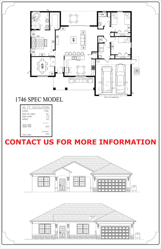 1746 Square Foot Spec