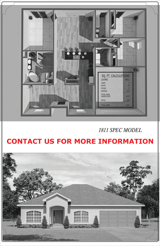 1811 Square Foot Spec