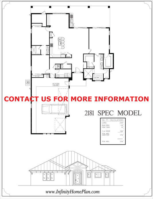 2181 Square Foot Spec