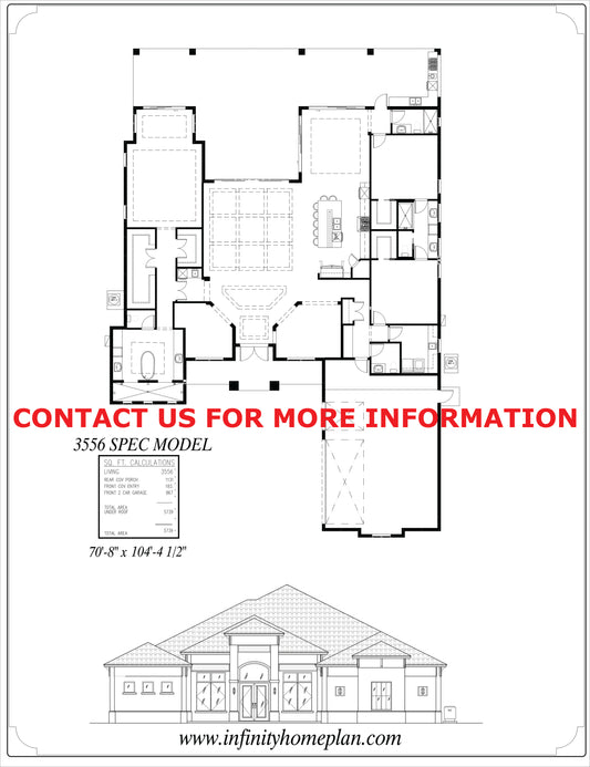 3556 Square foot Spec