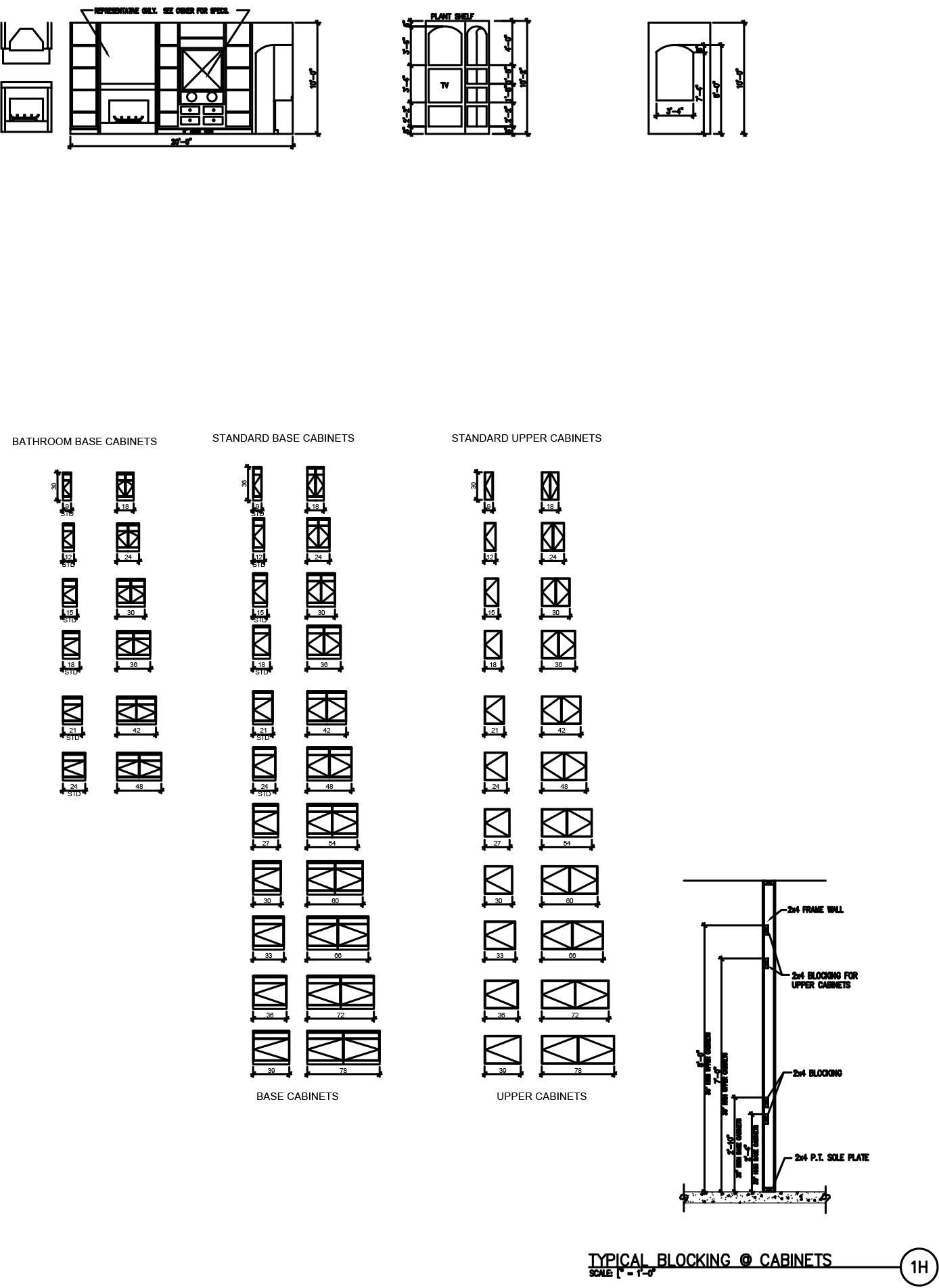 AutoCAD Kitchen Details